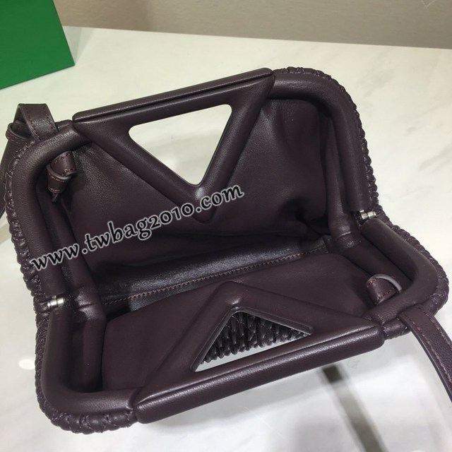 Bottega veneta高端女包 8546B BV寶緹嘉2021包包最新triangle倒三角手提單肩斜挎包三角包  gxz1260